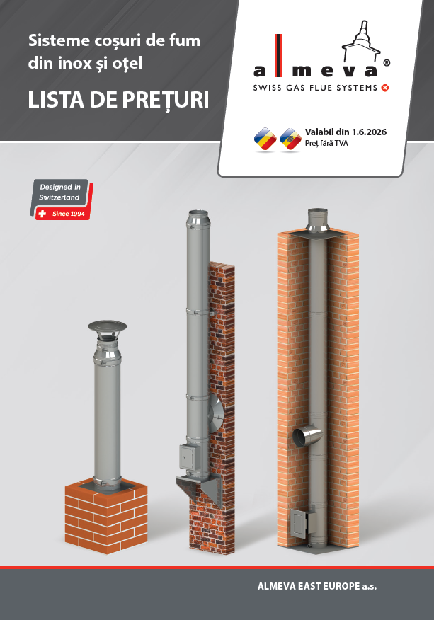 ALMEVA Pricelist Inox for Romania from 1.6.2026